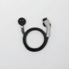A black charging cable with a white charging gun head is a dedicated fast charging cable for electric vehicles Application Scenario